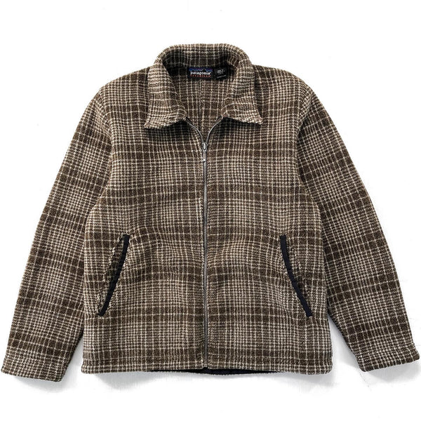 1998 Patagonia Womens Ultra-Plush Fleece Overshirt, Peat Brown (S)