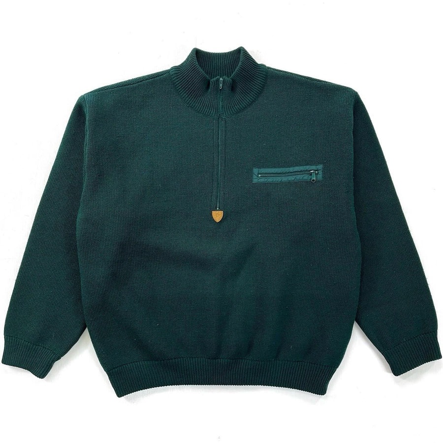 1996 Patagonia Alpiniste Heavy Merino Wool Sweater, Hunter (L)