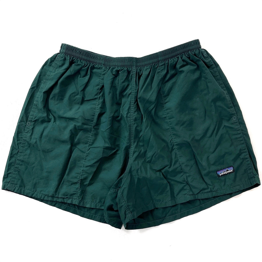 1999 Patagonia Mens 3.5” Nylon Baggies Shorts, Hunter (XL)