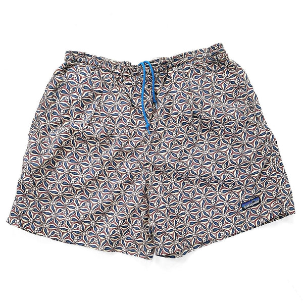 1997 Patagonia 5” Printed Nylon Baggies Shorts, Lotus: Night Sky (S)