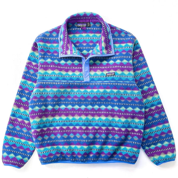 1991 Patagonia Printed Synchilla Snap-T Pullover, Diamonds (L/XL)