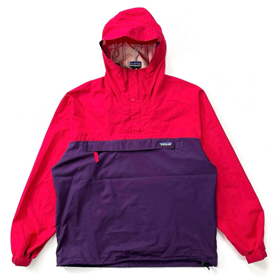 1997 Patagonia Nylon Pneumatic Pullover, Burnt Chili & Purple (M/L)
