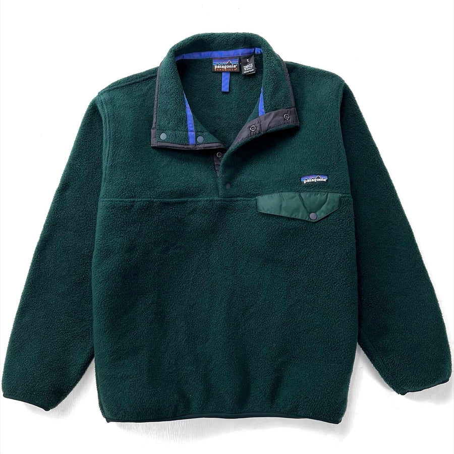 1997 Patagonia Synchilla Snap-T Pullover, Hunter & Condor (S)