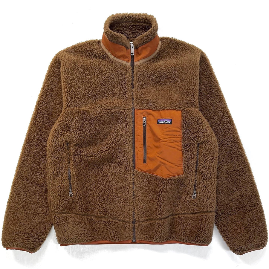 2009 Patagonia Mens Classic Retro-X Jacket, Henna Brown (M)