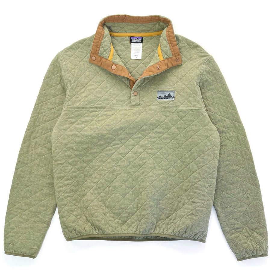 2014 Patagonia 40th Anniversary Legacy Diamond Quilt Snap-T, Fatigue Green (M)