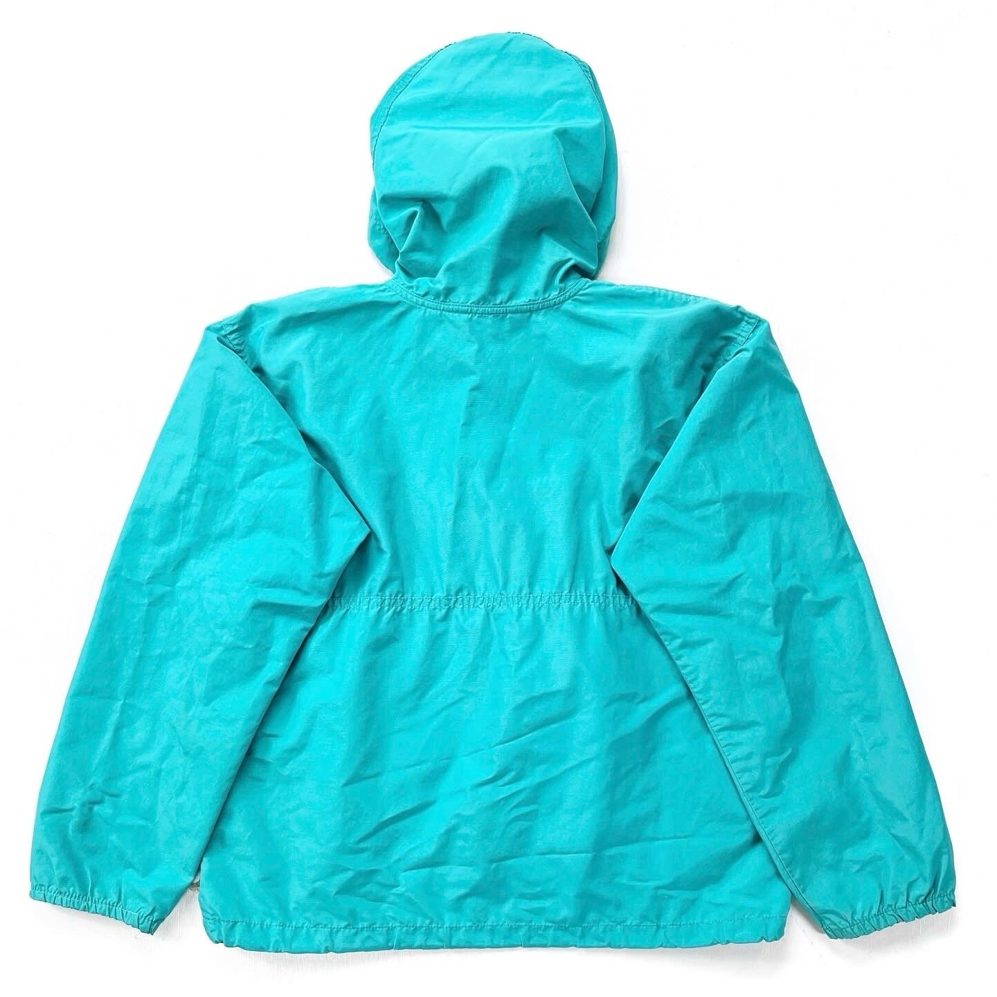 1985 Patagonia Womens Nylon Baggies Pullover, Peacock (M)