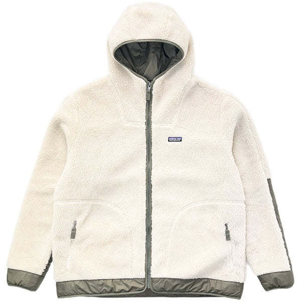 2021 Patagonia Mens Recycled Deep Pile Sherpa Hoody, Natural (XXL)