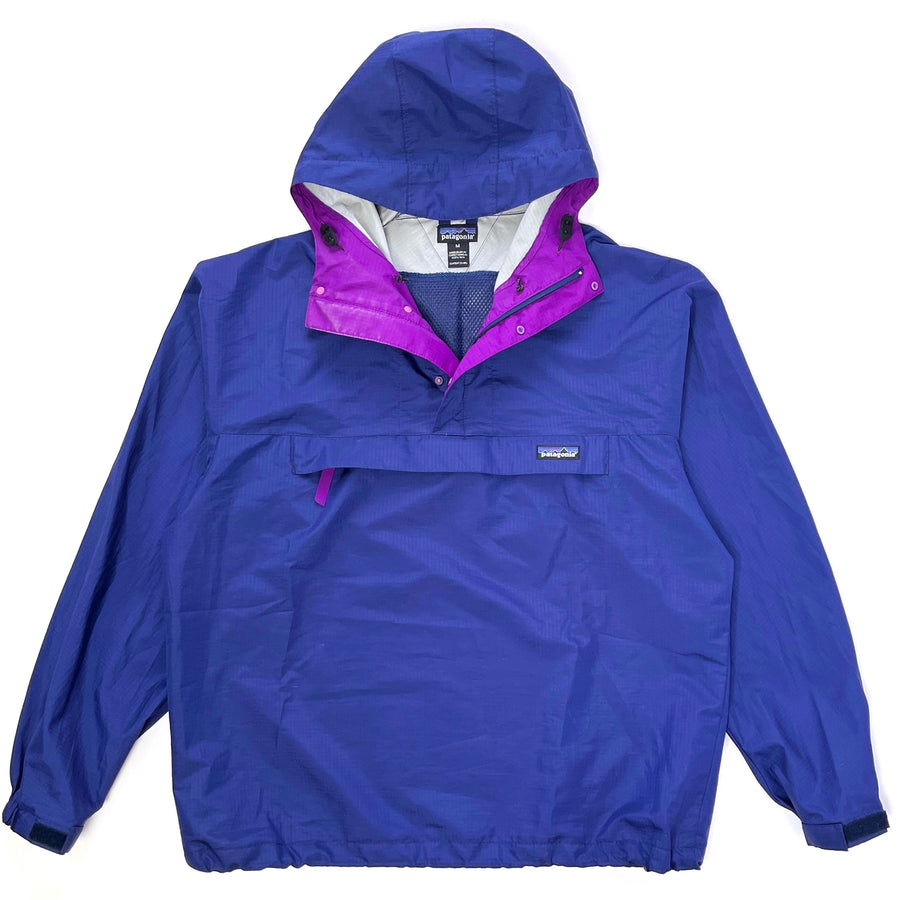 1995 Patagonia Ripstop Nylon Pneumatic Pullover, Bright Navy / Regal Purple (M/L)
