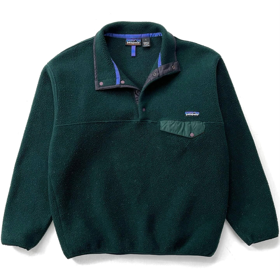 1997 Patagonia Synchilla Snap-T Pullover, Hunter & Condor (L)