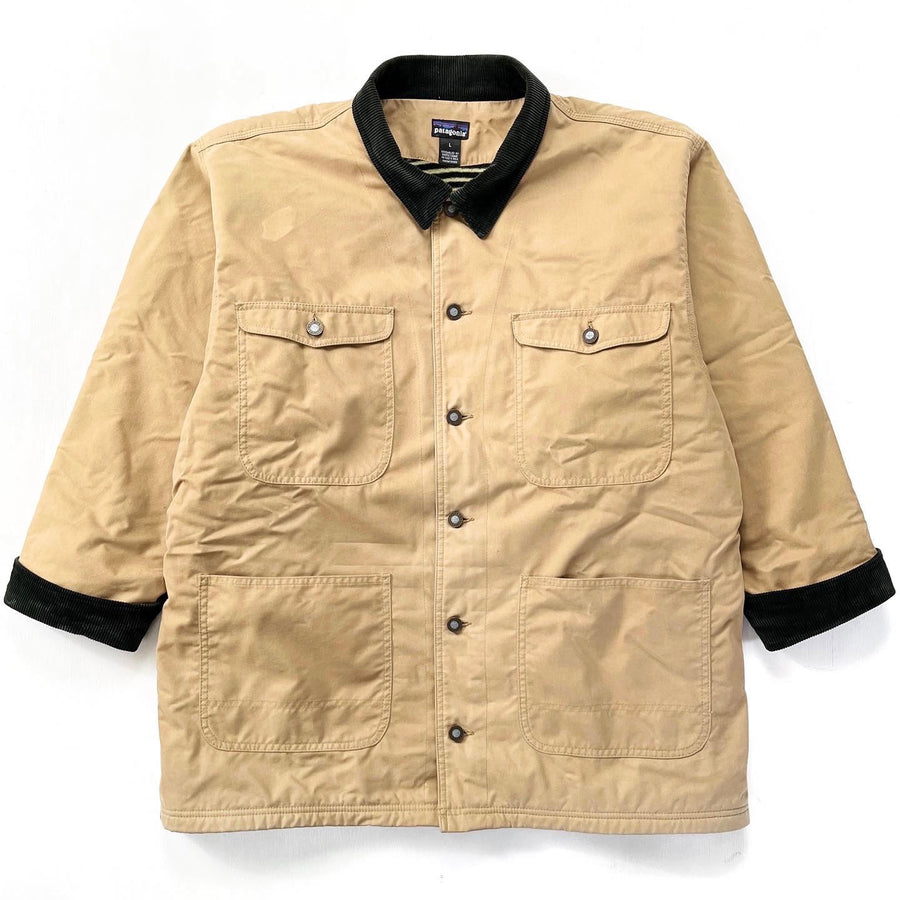 1993 Patagonia Canvas Nuevo Range Coat, Rye & Bullseye (L/XL)