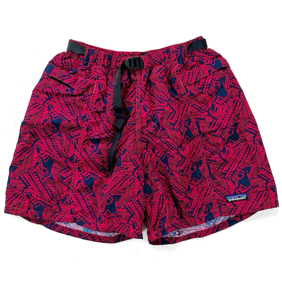 1999 Patagonia Mens 5” River Shorts, Paddlers: Phoenix Red (M)