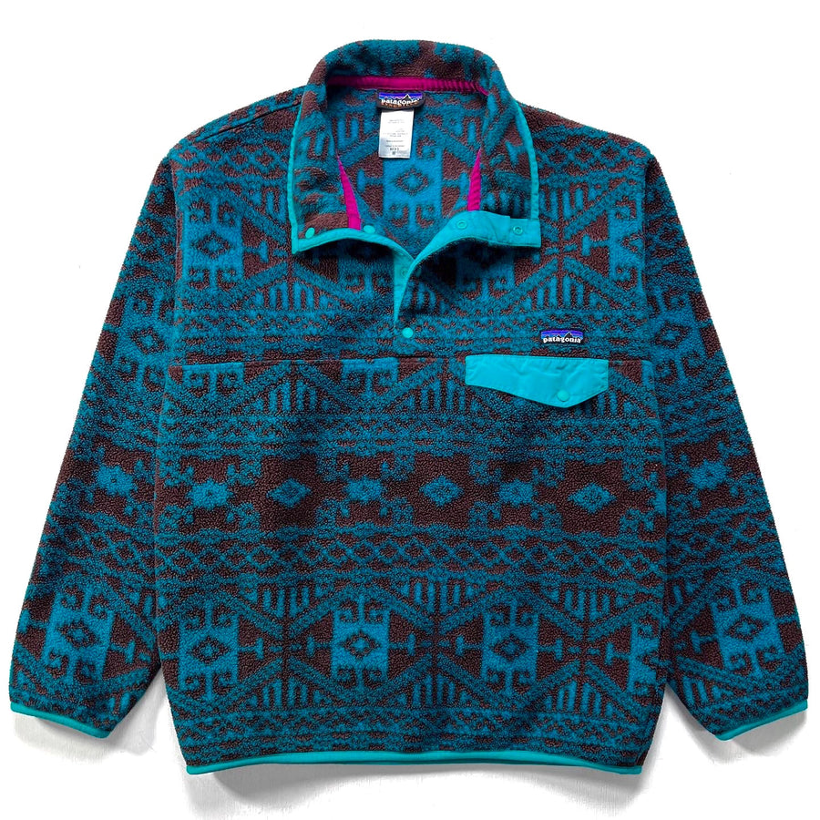 2011 Patagonia Printed Synchilla Snap-T Pullover, Fischer: Cattail (M)