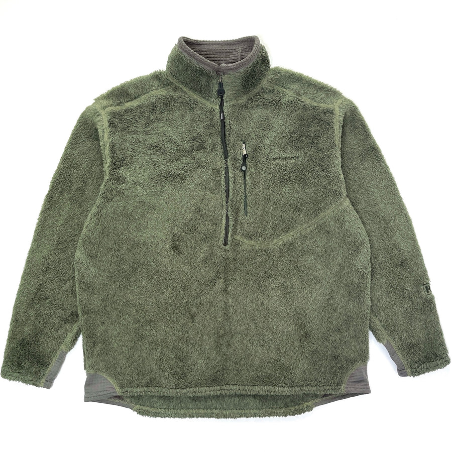 2003 Patagonia Made In The U.S.A. R2 Body Rug Pullover, Weathered Green (XL)