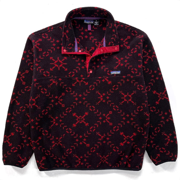 1994 Patagonia Printed Synchilla Snap-T Pullover, Sno: Condor (M)
