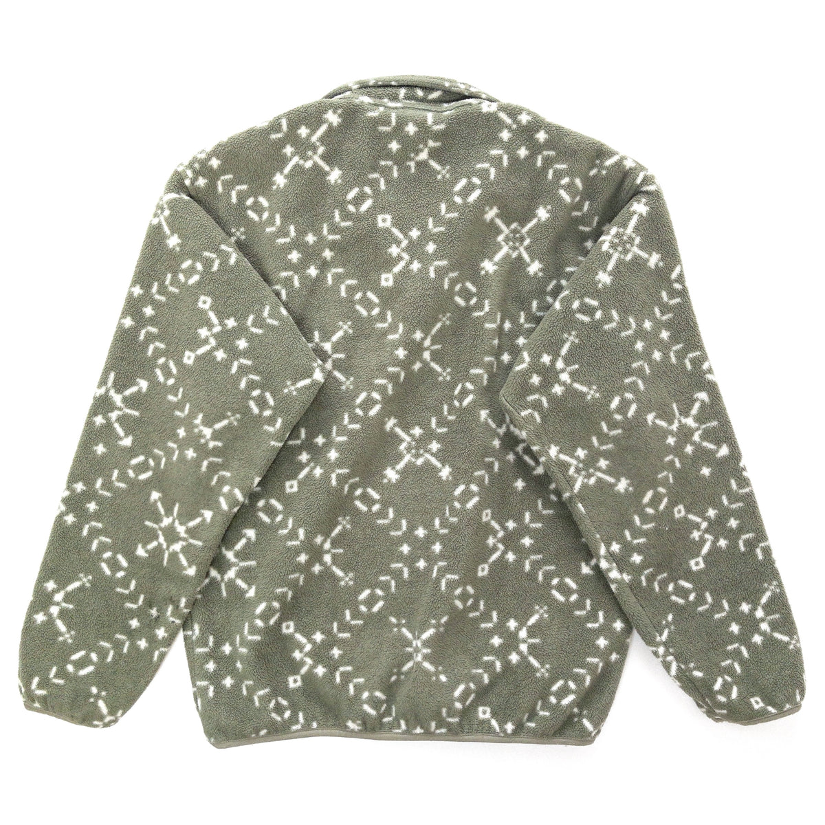 1994 Patagonia Made In The U.S.A. Printed Synchilla Snap-T, Sno: Chaparral (S)