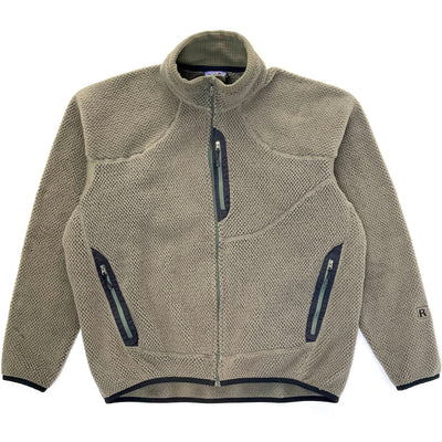 Patagonia (Modern) — 2006 Patagonia MARS R2 Regulator Full-Zip Fleece Jacket, Fatigue Green (L/XL)