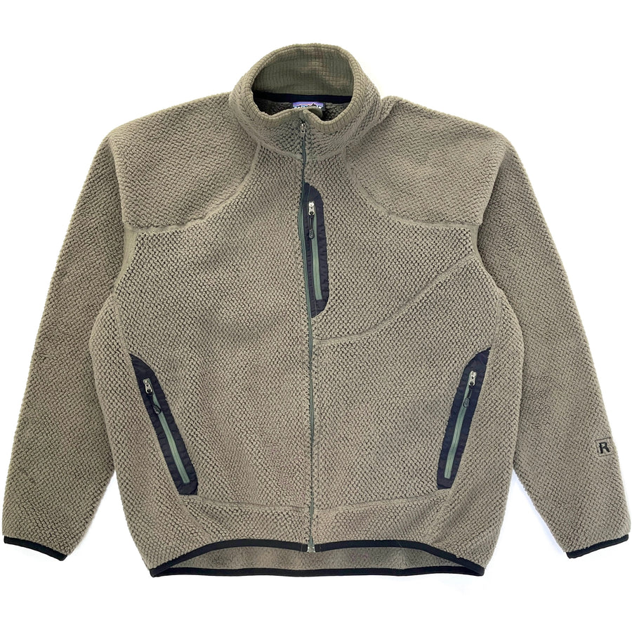 Patagonia (Modern) — 2006 Patagonia MARS R2 Regulator Full-Zip Fleece Jacket, Fatigue Green (L/XL)