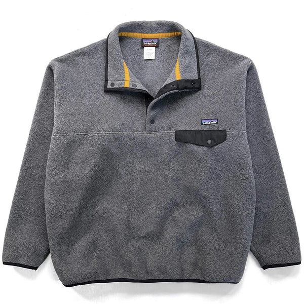 2010 Patagonia Synchilla Snap-T Fleece Pullover, Charcoal (XL)