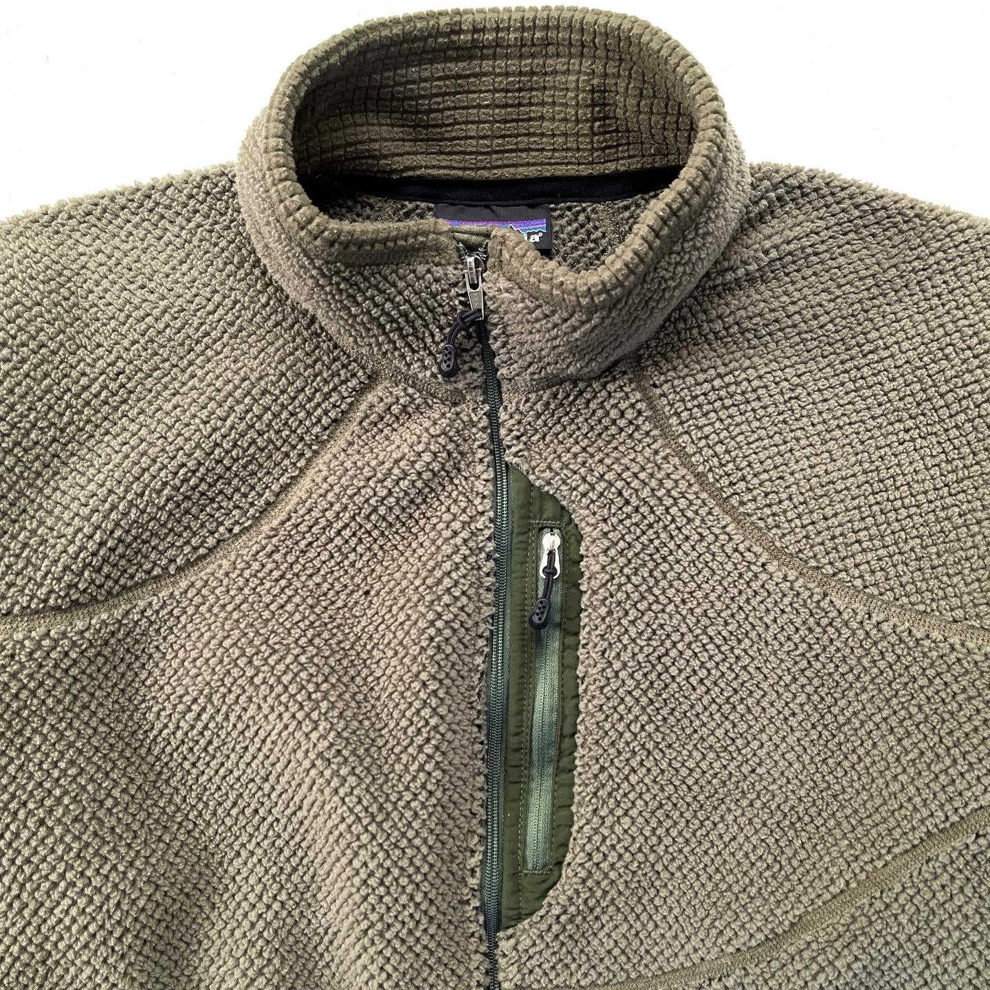 2006 Patagonia MARS R2 Regulator Fleece Jacket, Fatigue Green (L)