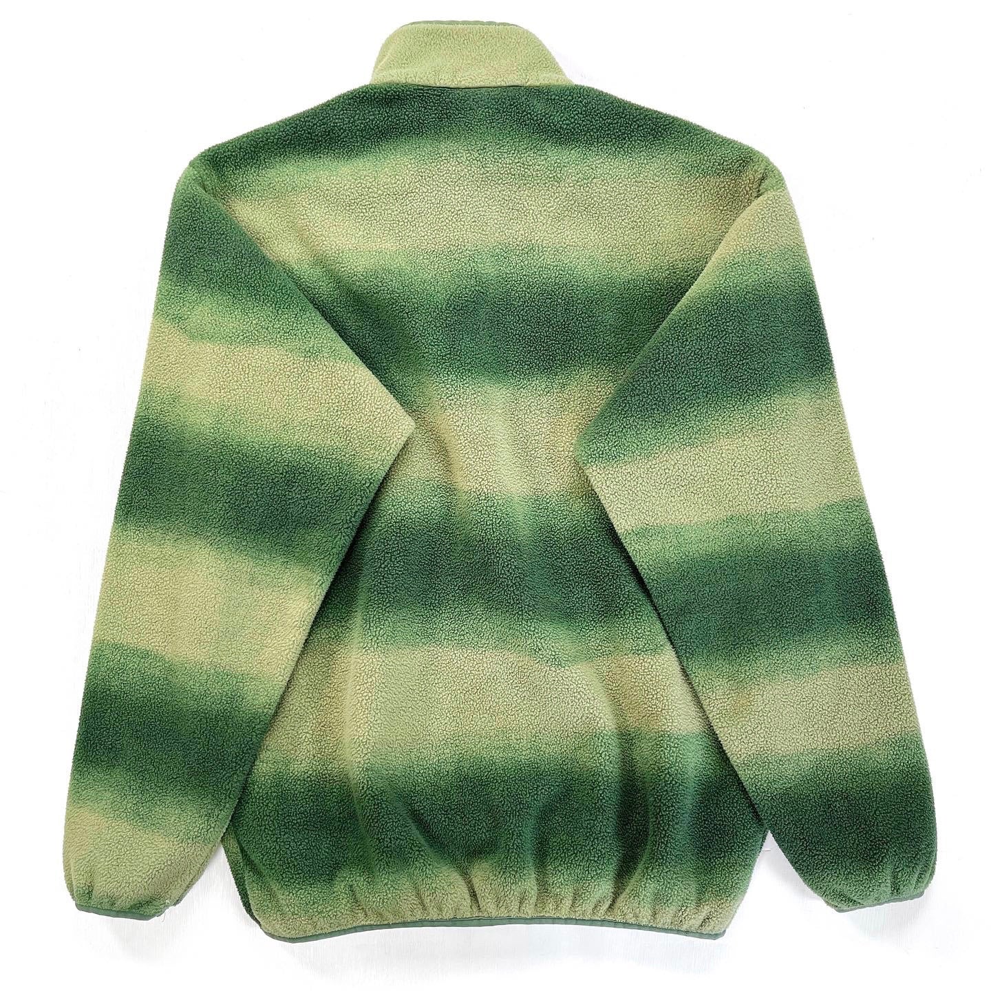 2015 Patagonia Printed Synchilla Snap-T, Hand Dipped: Green (M)