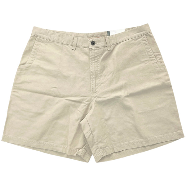 2003 Patagonia Mens 8” Cotton Canvas Firetrail Shorts, Tan (40)