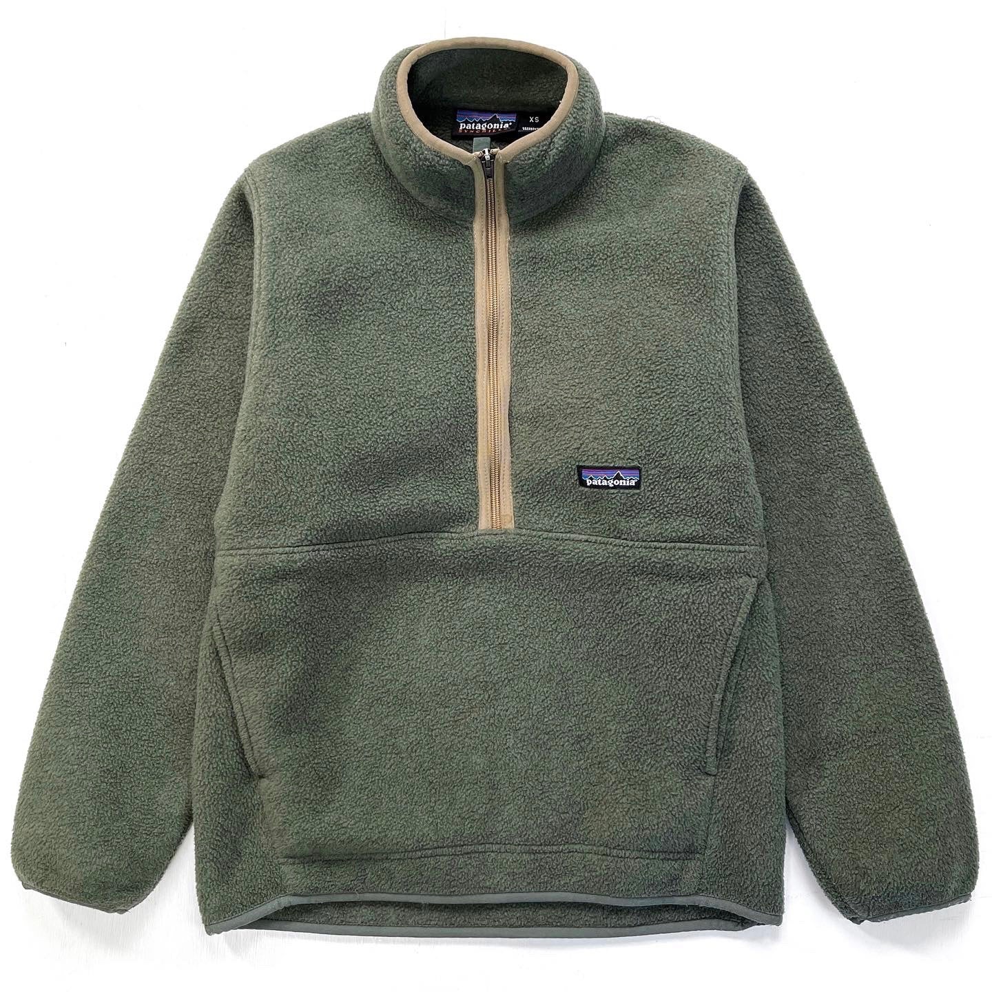 2002 Patagonia Synchilla Marsupial Pullover, Eucalyptus (XS)