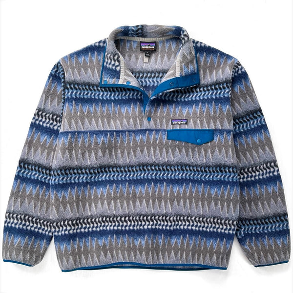 2017 Patagonia Printed Synchilla Snap-T, Laughing Waters (L/XL)