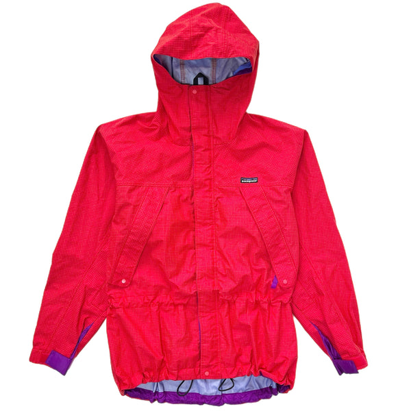 Patagonia (Vintage) — 1994 Patagonia Super Alpine Gridman Shell Jacket, French Red / Regal Purple (L)