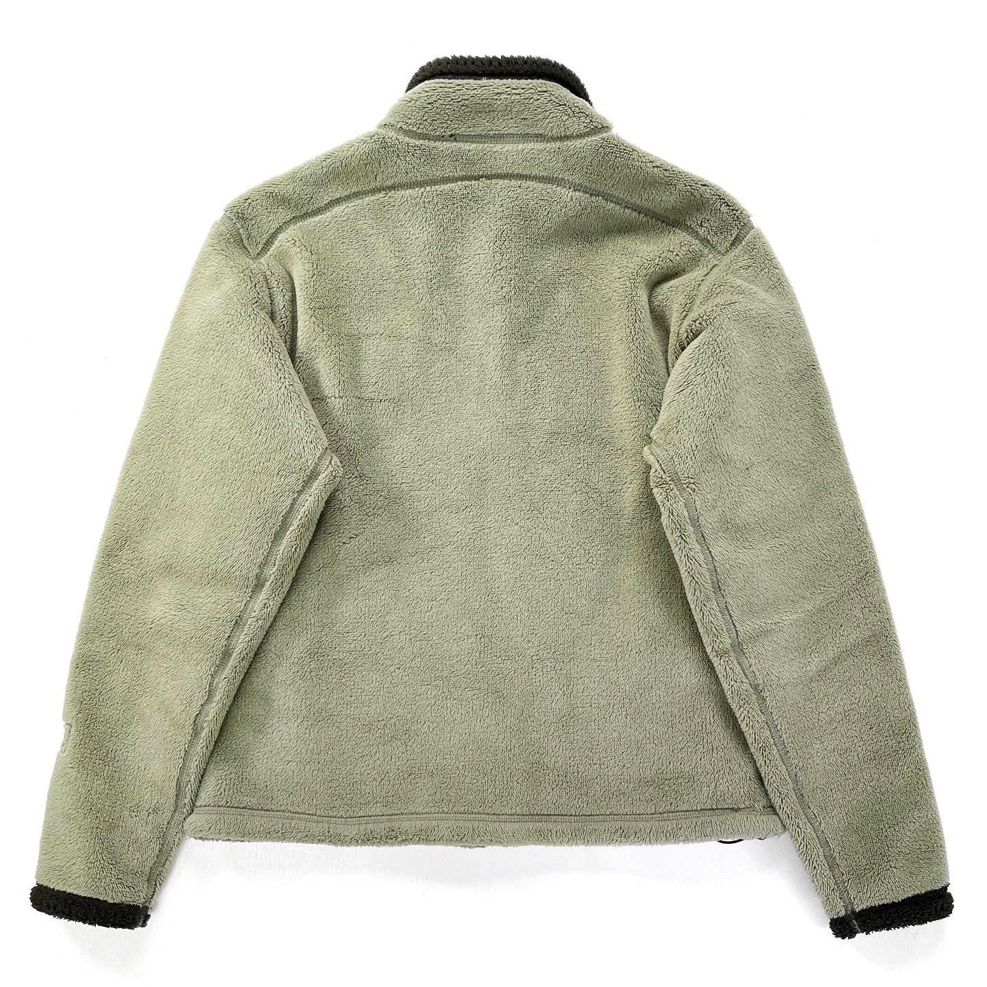 2002 Patagonia Womens R4 Fleece Jacket, Weathered Green (M)