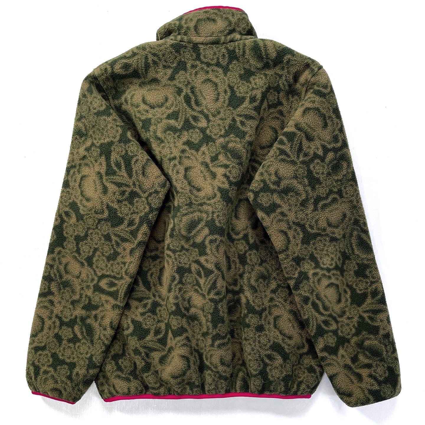 2015 Patagonia Womens Printed Synchilla Snap-T, Barceloneta (S)