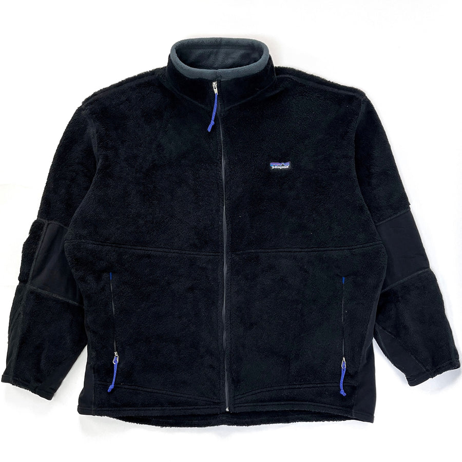 2000 Patagonia Made In The U.S.A. R2 Regulator Fleece Jacket, Black (XL)