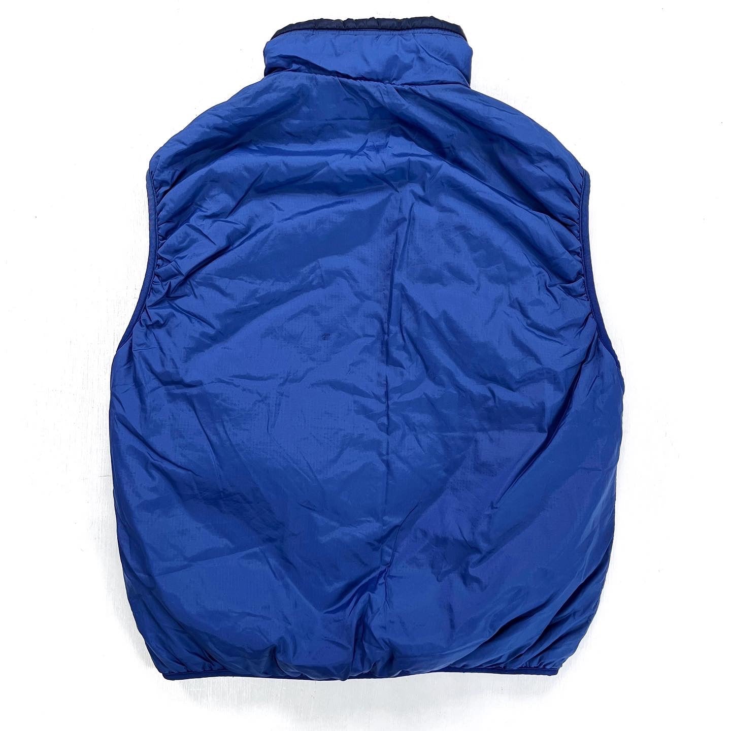 1998 Patagonia Puffball Insulated Ripstop Vest, Storm Blue (XS/S)