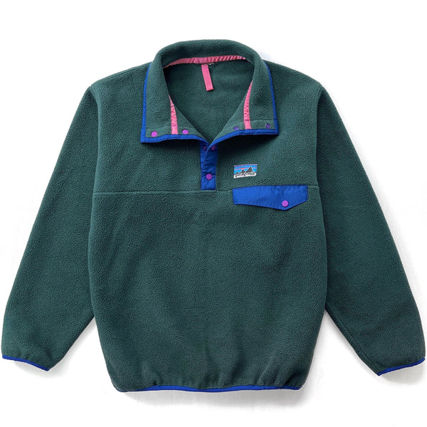 2008 Patagonia Synchilla Snap-T Pullover, Hunter & Sapphire (S)