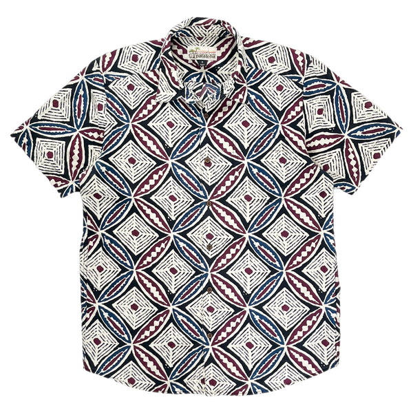 2016 Patagonia Mens Limited Edition Pataloha Shirt, Malihini: Big Tapa (M)