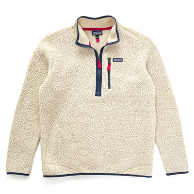 2019 Patagonia Retro Pile Half-Zip Fleece Pullover, El Cap Khaki (L)