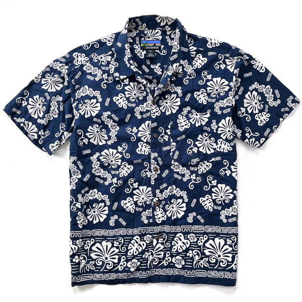 2000 Patagonia Mens Made In Portugal Limited Edition Pataloha Print Shirt (M)