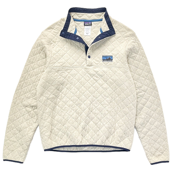 2014 Patagonia 40th Anniversary Legacy Diamond Quilt Snap-T, Khaki (S)