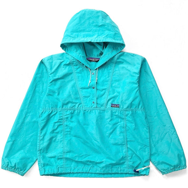 1985 Patagonia Womens Nylon Baggies Pullover, Peacock (M)