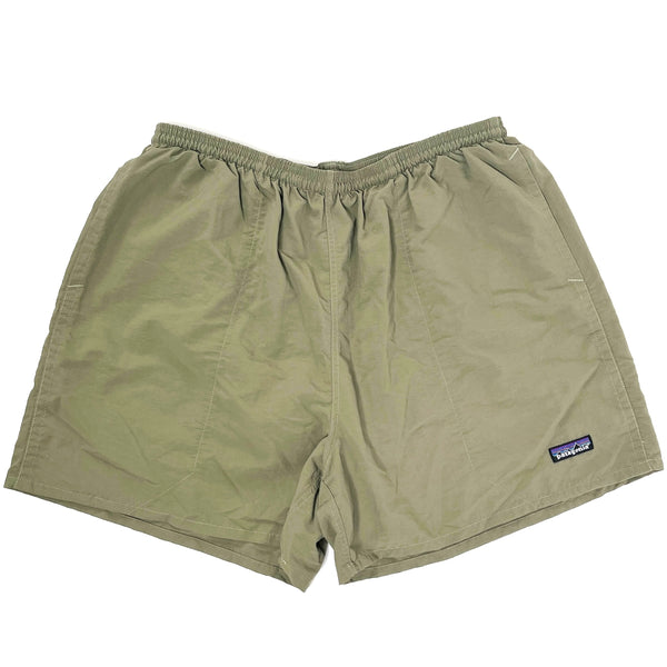 Patagonia (Modern) — 2008 Patagonia Mens 5” Nylon Baggies Shorts, Alpha Green (XL)