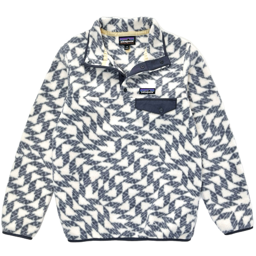 2024 Patagonia Womens Printed Synchilla Snap-T, Synched Flight Small (XS)