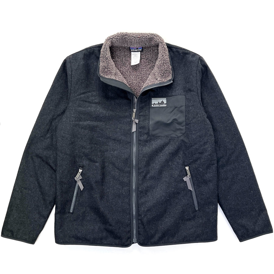 2013 Patagonia 40th Anniversary Mesclun Retro-X Fleece Jacket, Charcoal Heather (L)