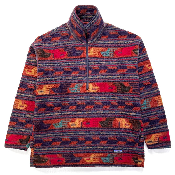 1996 Patagonia Printed Synchilla Shearling Sweater, Anatolia (L/XL)