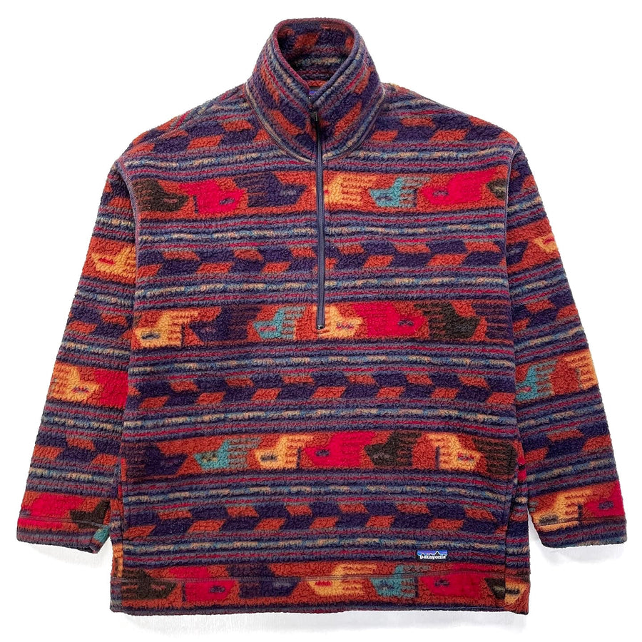 1996 Patagonia Printed Synchilla Shearling Sweater, Anatolia (L/XL)
