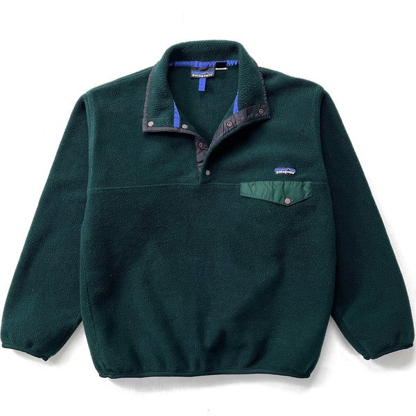 1995 Patagonia Synchilla Snap-T Pullover, Hunter & Condor (M/L)