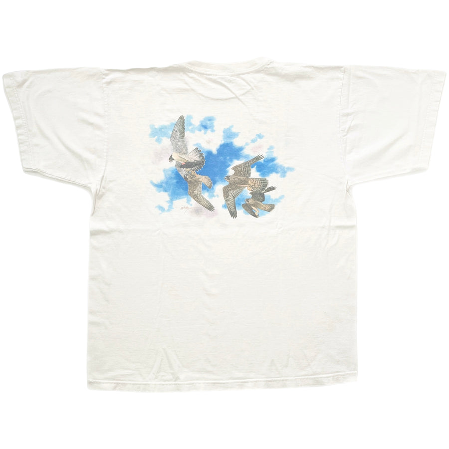 Patagonia (Vintage) — 1999 Patagonia North American Peregrine Falcon Victory Celebration T-Shirt (L)