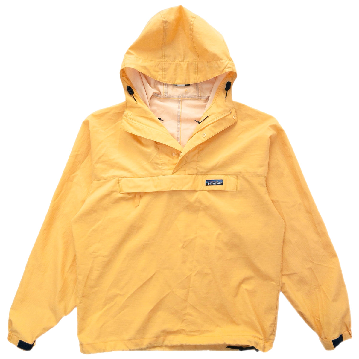 1997 Patagonia Hooded Ripstop Nylon Pneumatic Pullover, Butternut (M/L)