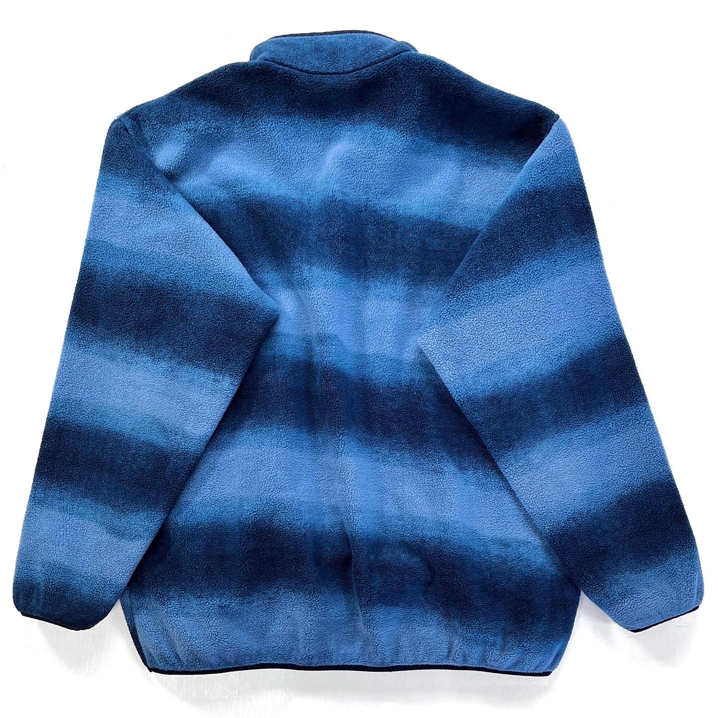 2015 Patagonia Printed Synchilla Snap-T, Hand Dipped: Navy (XL)