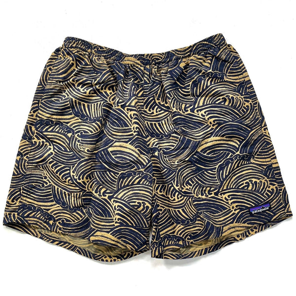 2016 Patagonia Mens 7” Printed Baggies Shorts, Water Maker (M)