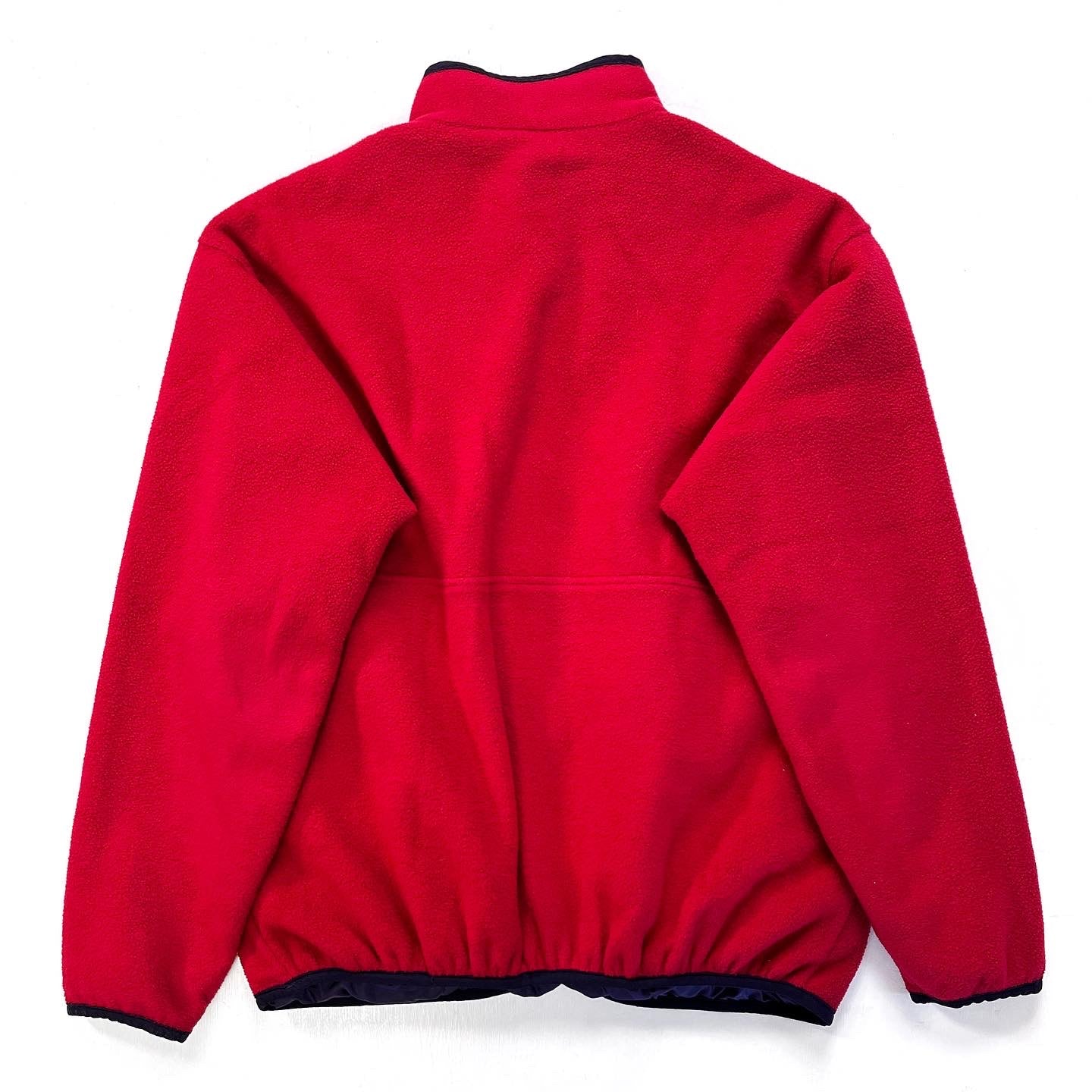 1991 Patagonia Reversible Synchilla Glissade Cardigan, Chili (XL)
