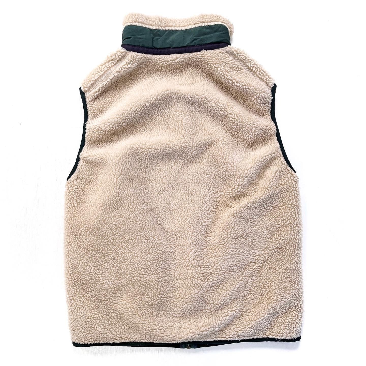1997 Patagonia Made In The U.S.A. Retro-X Vest, Natural & Hunter (S)